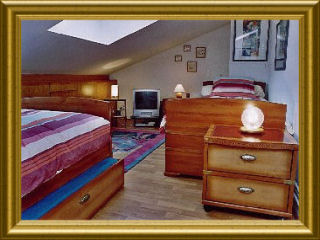 Location Meribel : Chambre � : 2 lits 